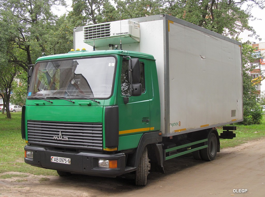 Могилёвская область, № АВ 0975-6 — МАЗ-4371 (общая модель)