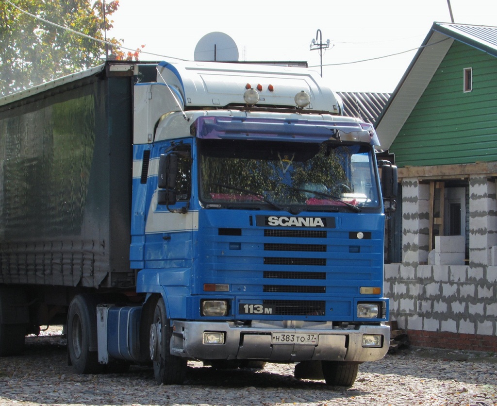 Ивановская область, № Н 383 ТО 37 — Scania (III) R113M