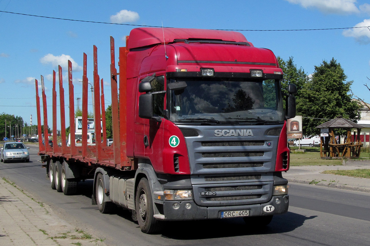 Литва, № CRC 405 — Scania ('2004) R420
