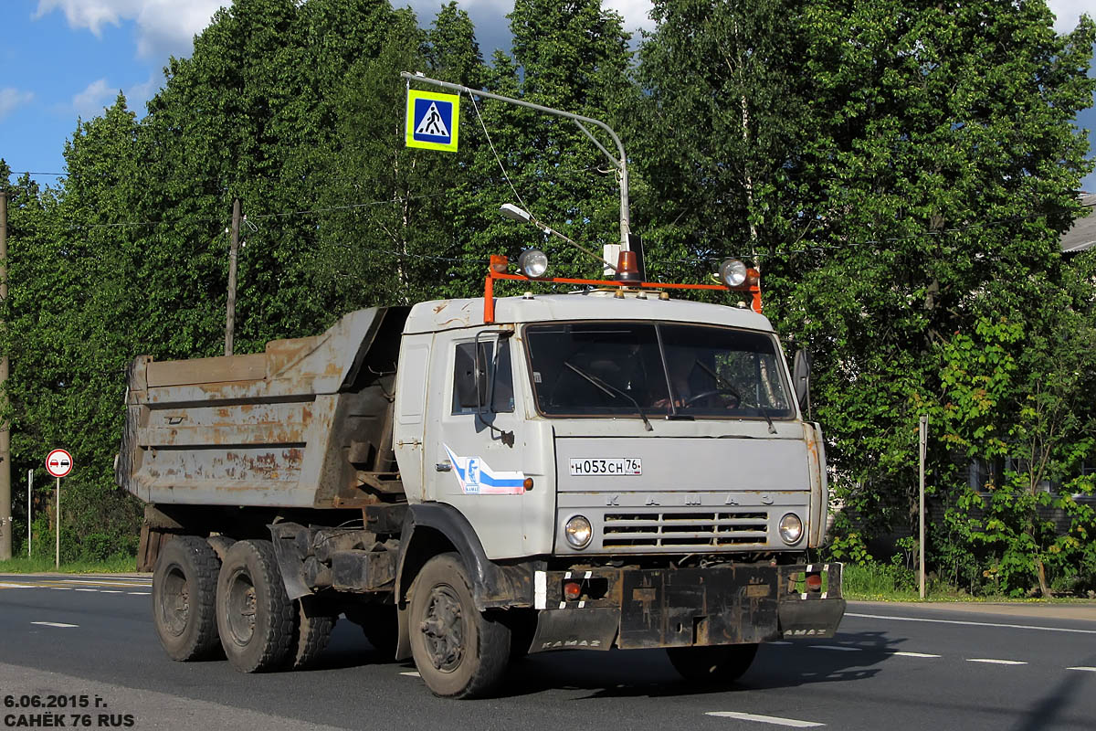 Ярославская область, № Н 053 СН 76 — КамАЗ-55111 (общая модель)