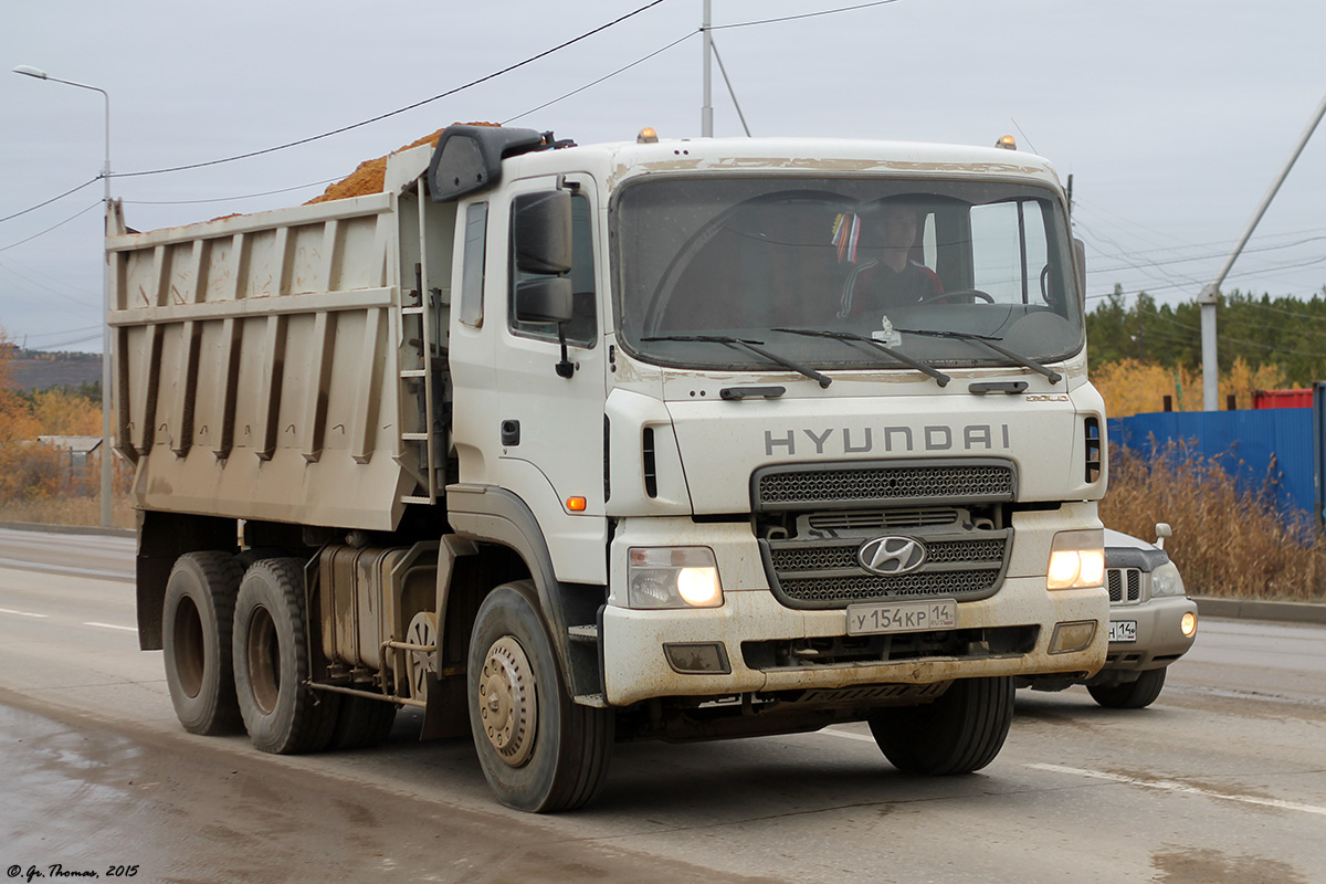 Саха (Якутия), № У 154 КР 14 — Hyundai Power Truck HD270