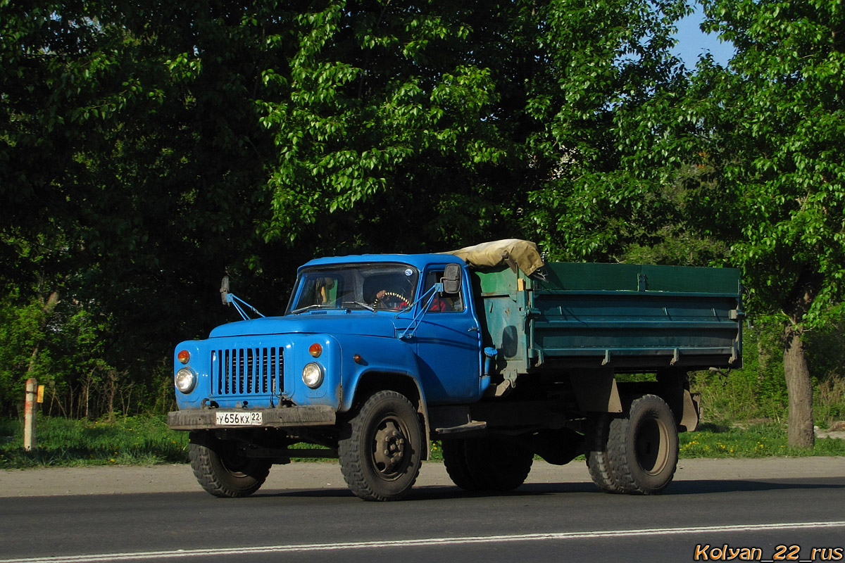 Алтайский край, № У 656 КХ 22 — ГАЗ-53-02