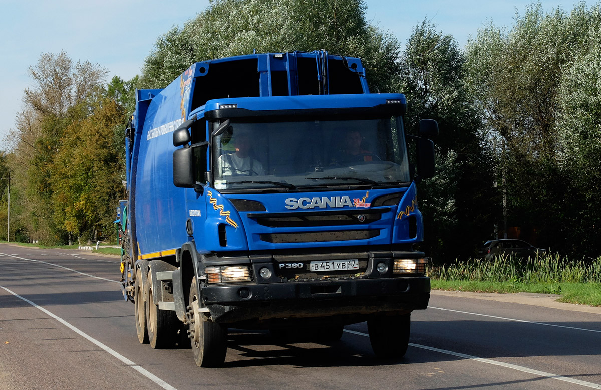 Ленинградская область, № В 451 УВ 47 — Scania ('2011) P360