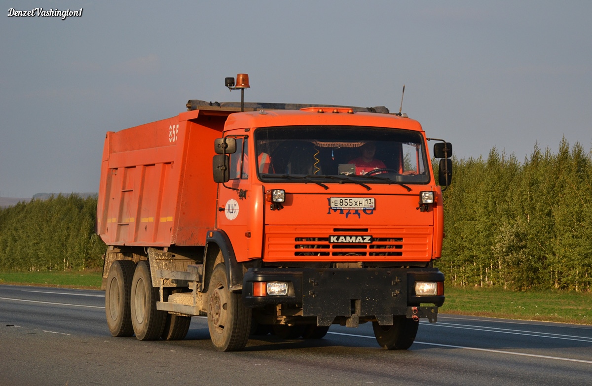 Мордовия, № 855 — КамАЗ-65115 (общая модель)