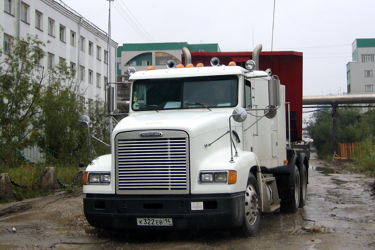 Саха (Якутия), № К 322 ЕВ 14 — Freightliner FLD 120