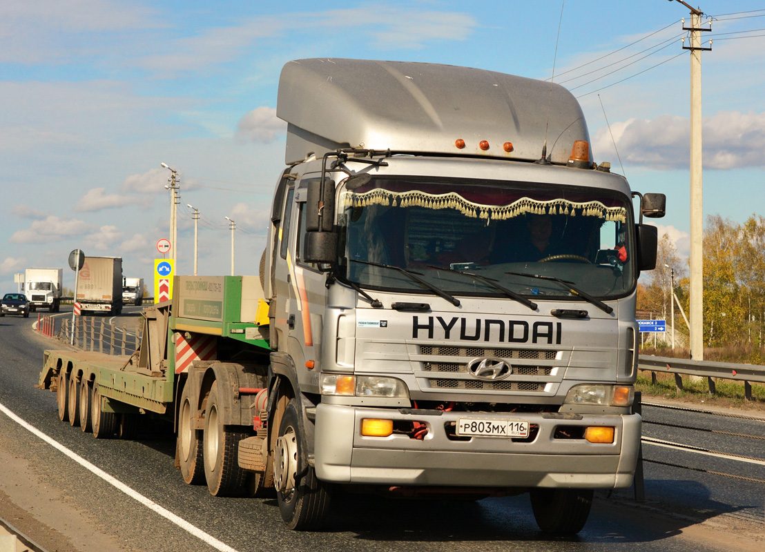 Татарстан, № Р 803 МХ 116 — Hyundai Super Truck (общая модель)