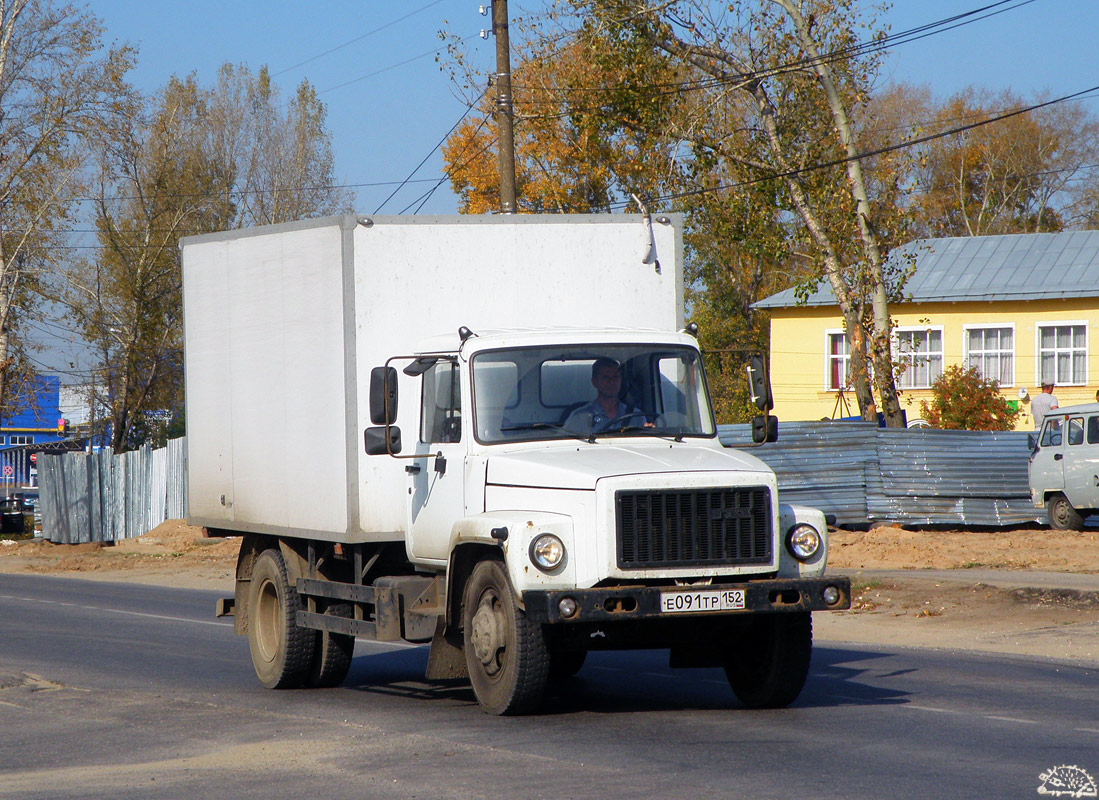 Нижегородская область, № Е 091 ТР 152 — ГАЗ-3309