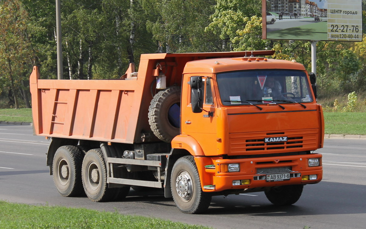 Могилёвская область, № АВ 9371-6 — КамАЗ-6520 (общая модель)
