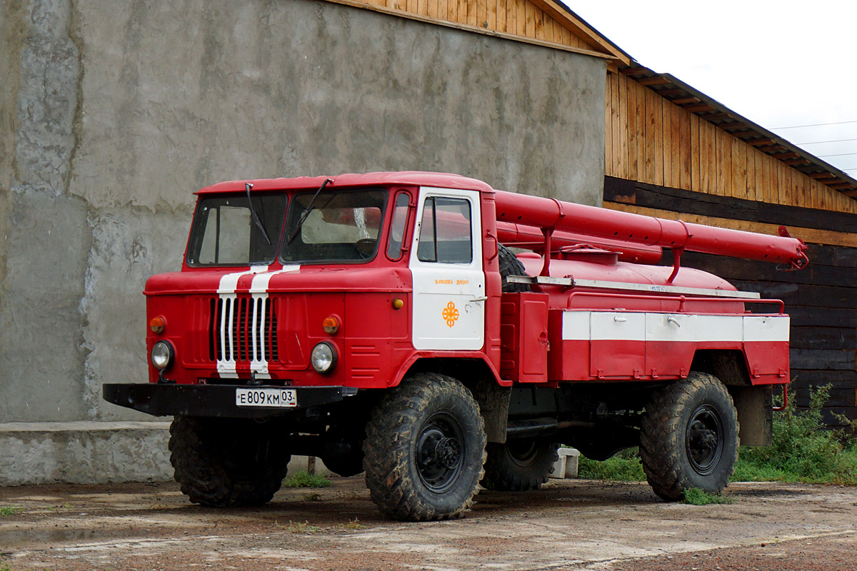 Бурятия, № Е 809 КМ 03 — ГАЗ-66-01