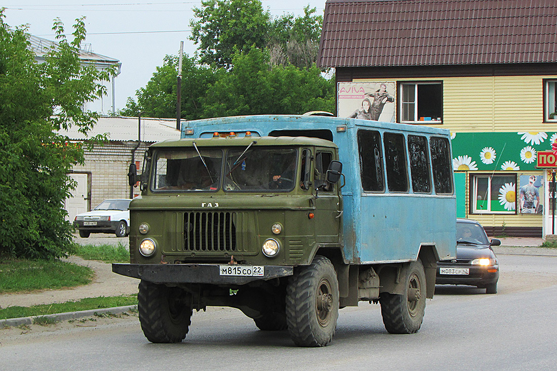 Алтайский край, № М 815 СО 22 — ГАЗ-66-11