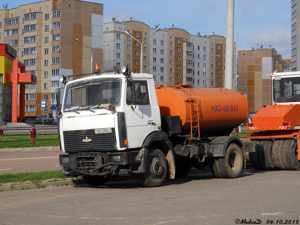 Витебская область, № АЕ 0394-2 — МАЗ-4380 (общая модель)