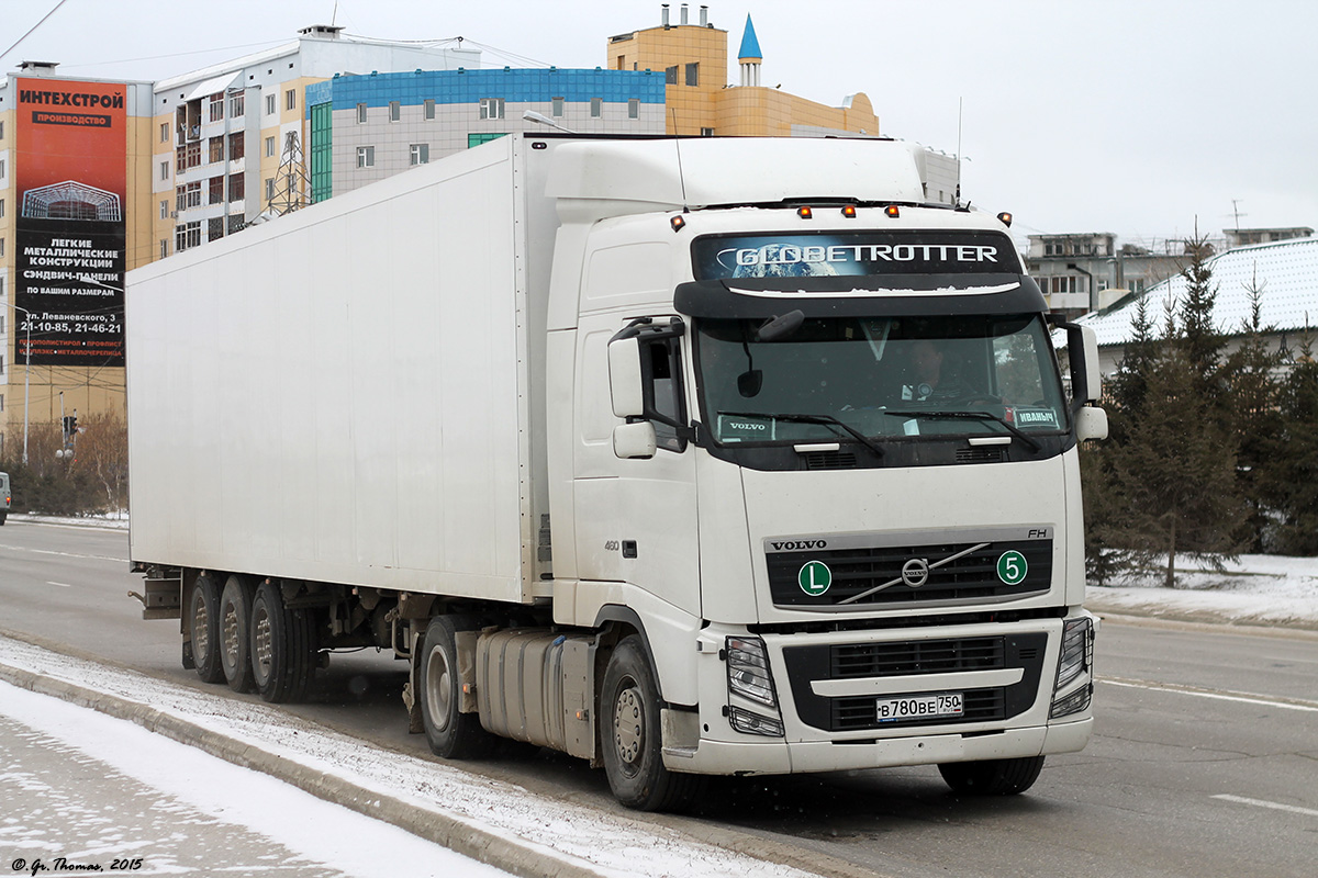 Московская область, № В 780 ВЕ 750 — Volvo ('2008) FH.460