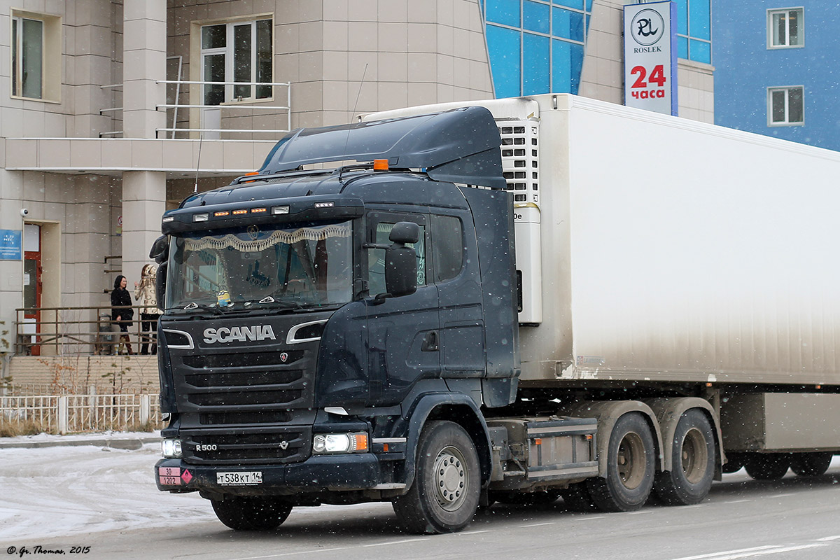 Саха (Якутия), № Т 538 КТ 14 — Scania ('2013) R500