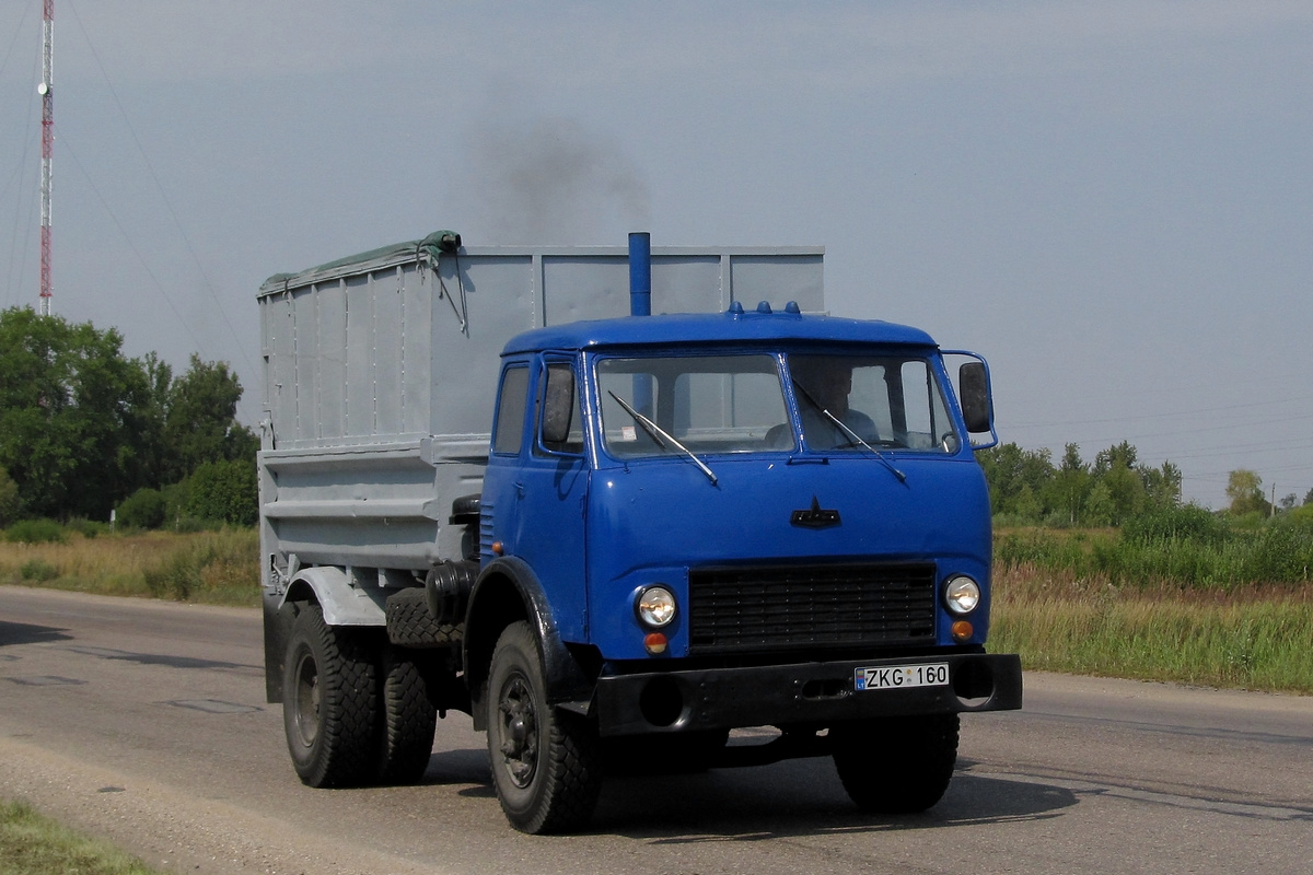 Литва, № ZKG 160 — МАЗ-5549