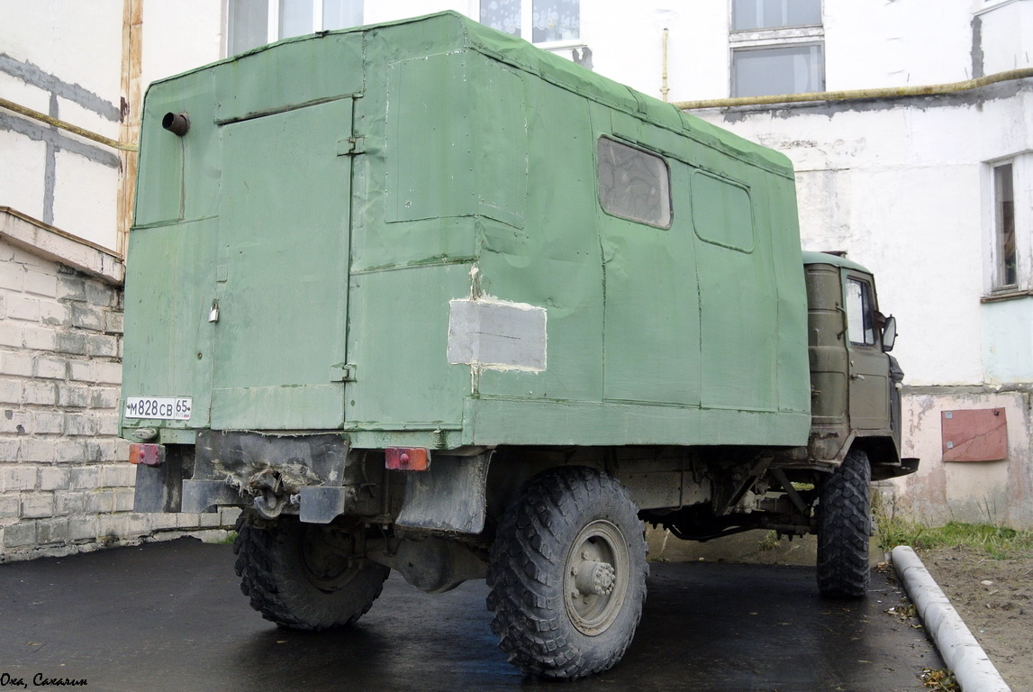 Сахалинская область, № М 828 СВ 65 — ГАЗ-66 (общая модель)