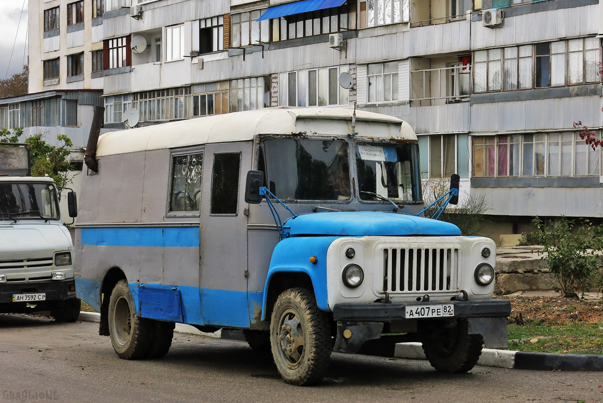 Крым, № А 407 РЕ 82 — ГАЗ-52-01