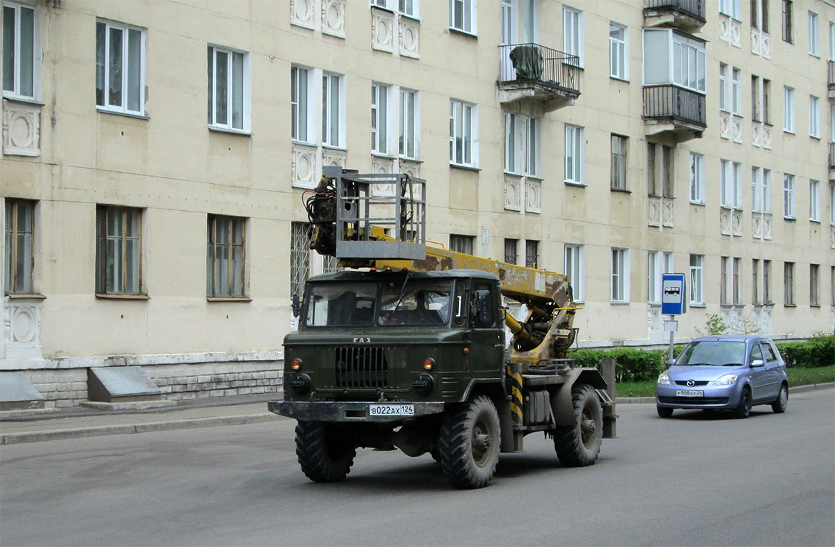 Красноярский край, № В 022 АХ 124 — ГАЗ-66 (общая модель)