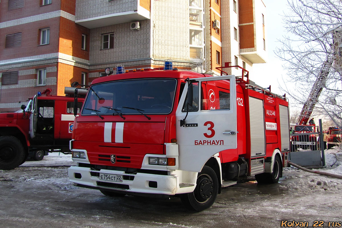 Алтайский край, № 132 — КамАЗ-4308-H3
