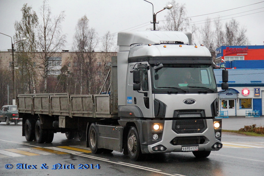 Ленинградская область, № В 695 УТ 47 — Ford Cargo ('2012) 1846T