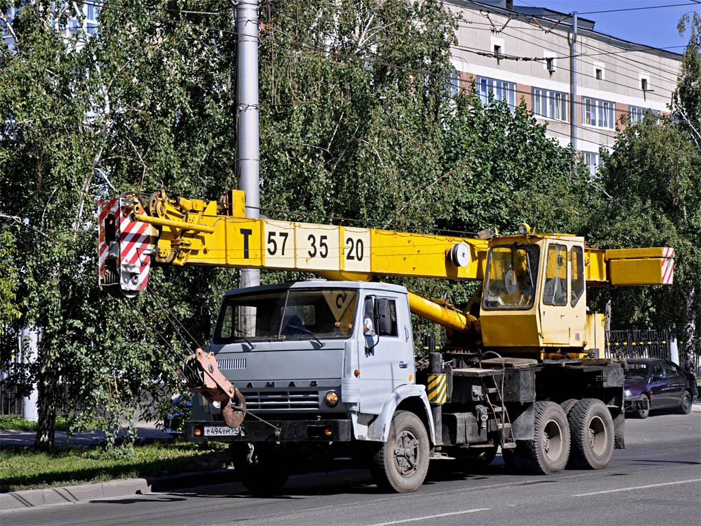 Алтайский край, № Р 494 УМ 54 — КамАЗ-53213