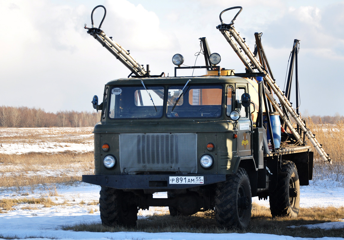 Омская область, № Р 891 АМ 55 — ГАЗ-66 (общая модель)