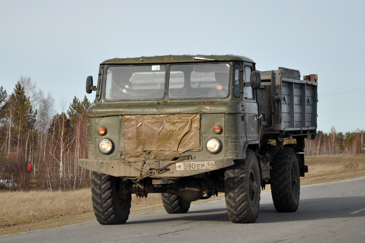 Саха (Якутия), № К 590 ЕР 14 — ГАЗ-66 (общая модель)