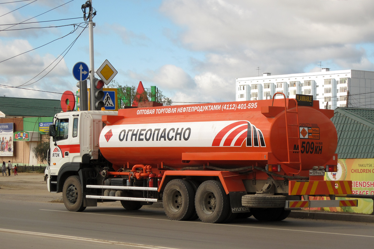 Саха (Якутия), № М 509 КН 14 — Hyundai Power Truck HD260