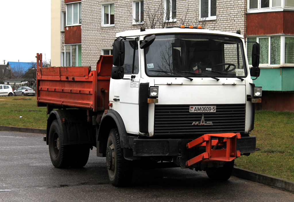 Минская область, № АМ 0609-5 — МАЗ-5551 (общая модель)