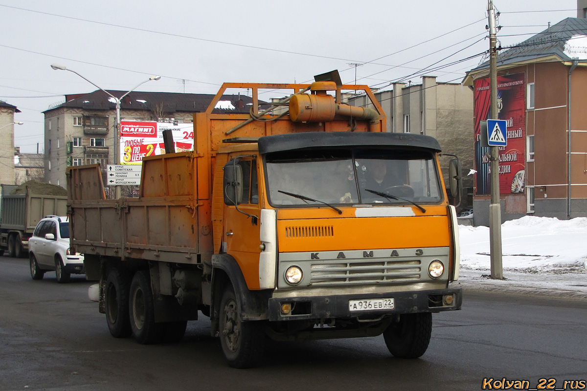 Алтайский край, № А 936 ЕВ 22 — КамАЗ-53213