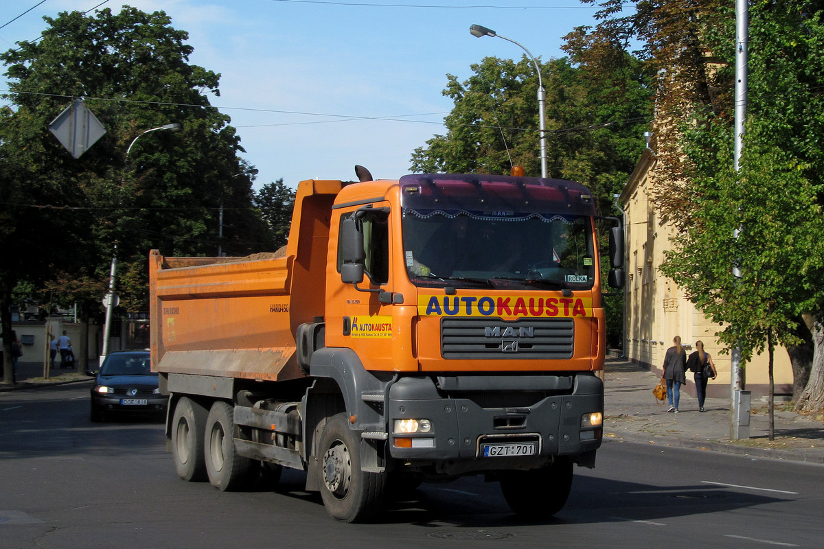 Литва, № GZT 701 — MAN TGA 33.350