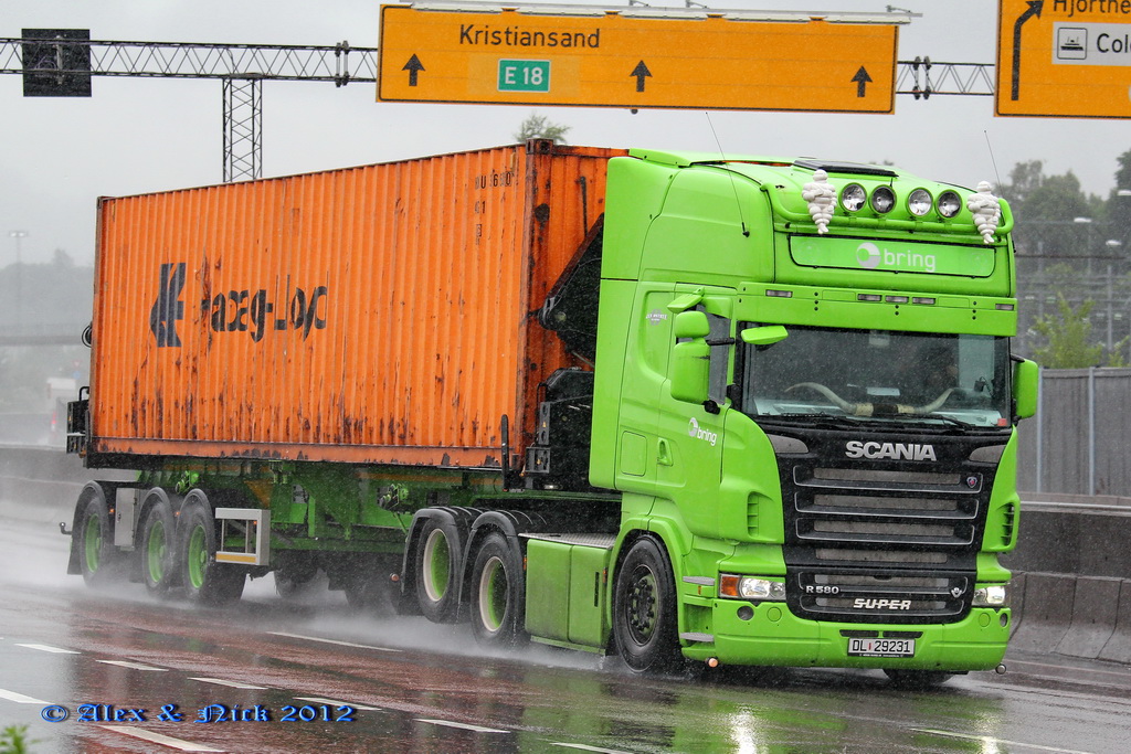 Норвегия, № DL 29231 — Scania ('2004) R580