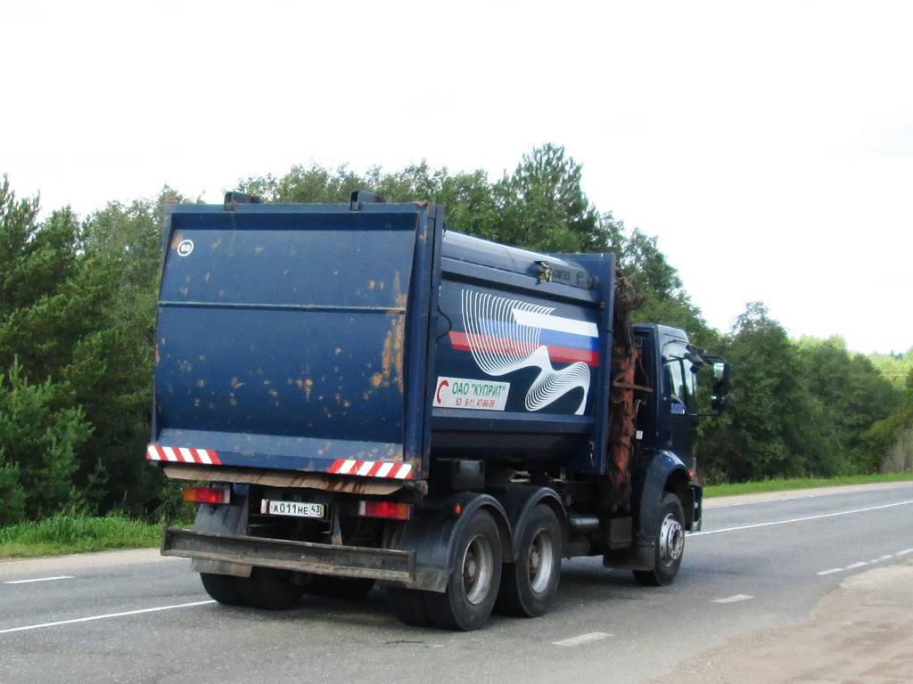 Кировская область, № А 011 НЕ 43 — Ford Cargo ('2003) 3530