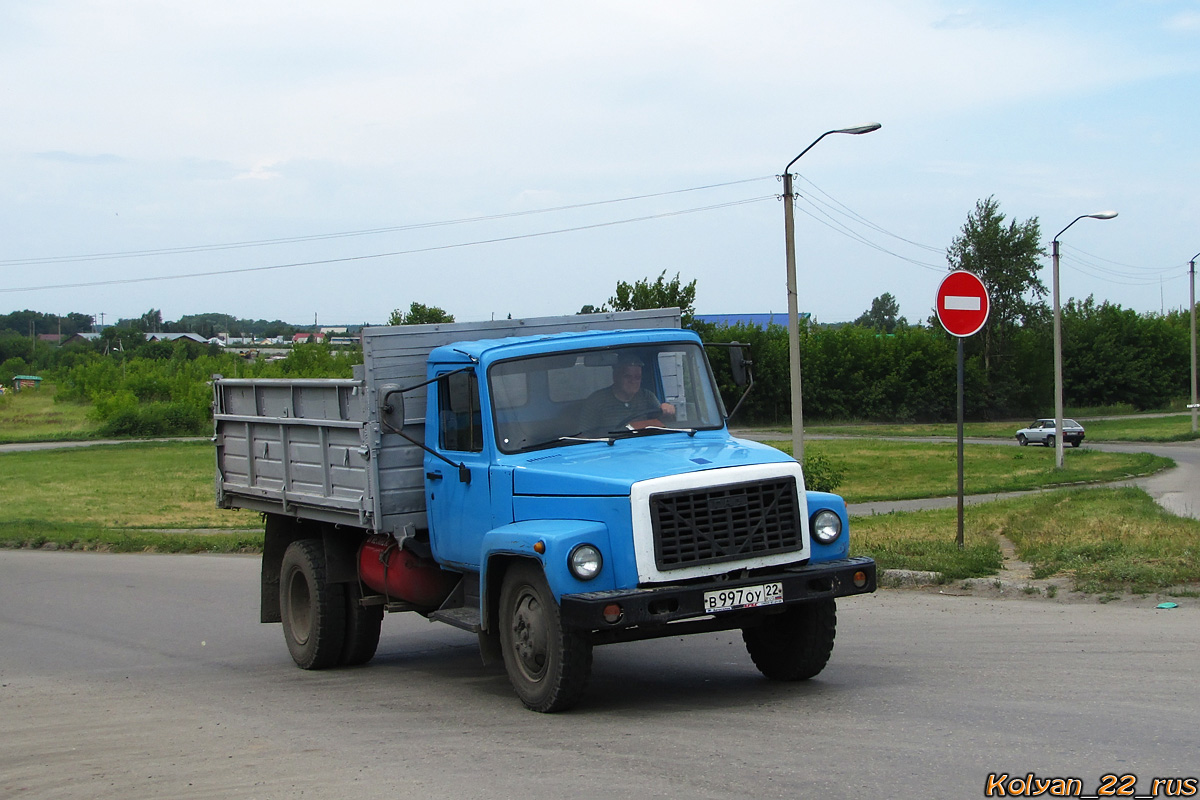 Алтайский край, № В 997 ОУ 22 — ГАЗ-3307