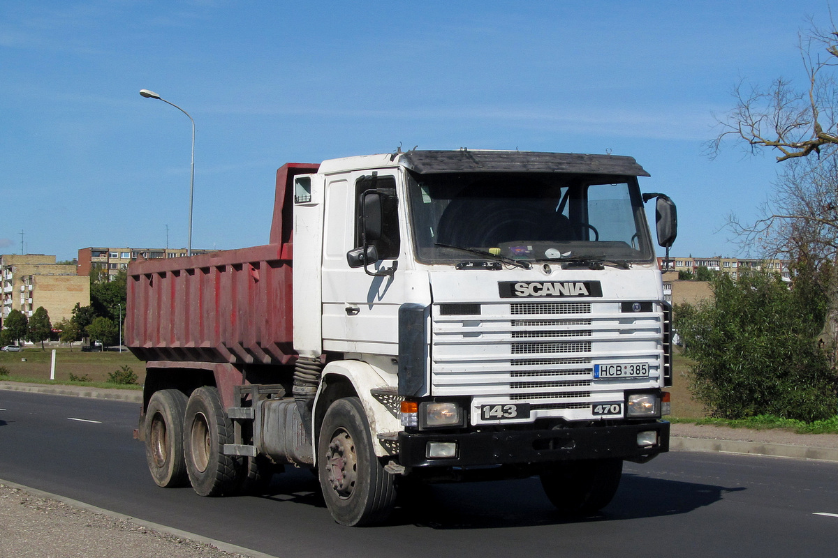 Литва, № HCB 385 — Scania (II) (общая модель)