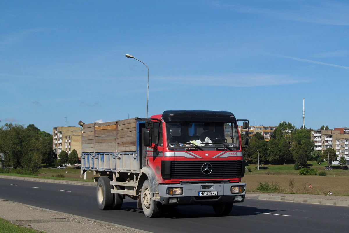 Литва, № HGU 278 — Mercedes-Benz SK 1722