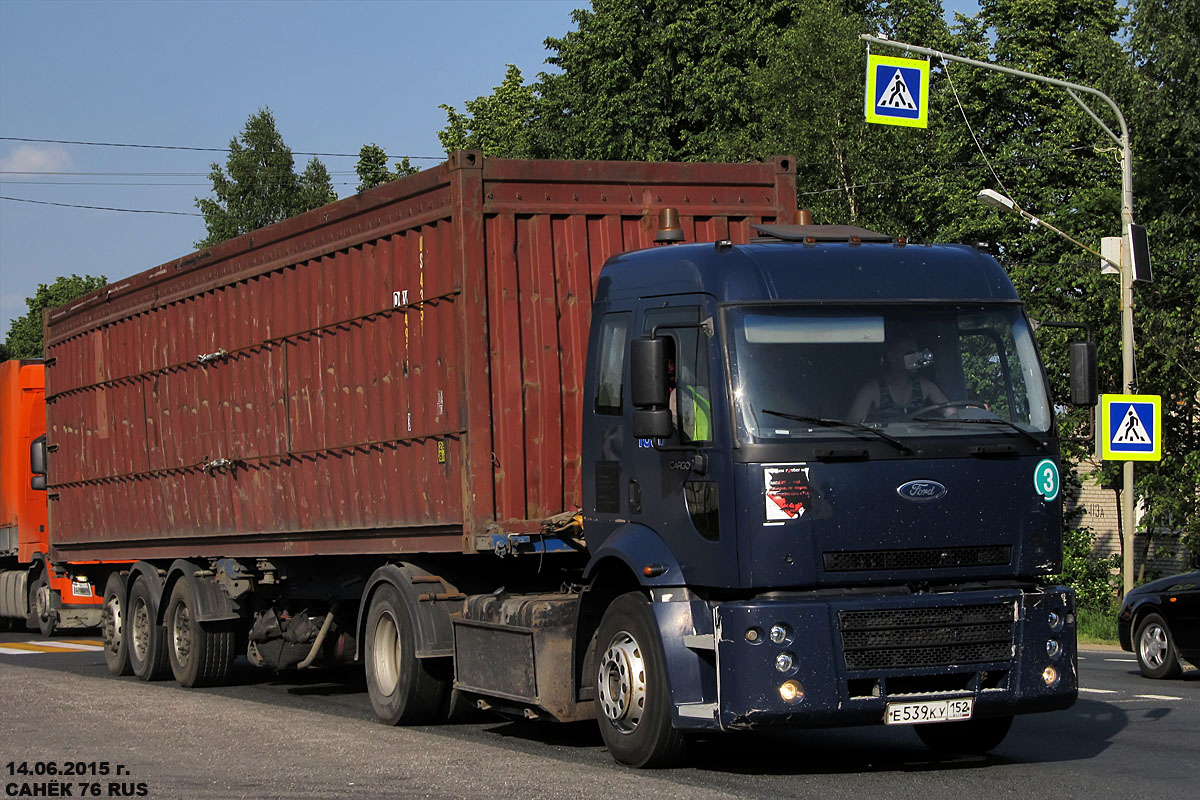 Нижегородская область, № Е 539 КУ 152 — Ford Cargo ('2003) 1830T