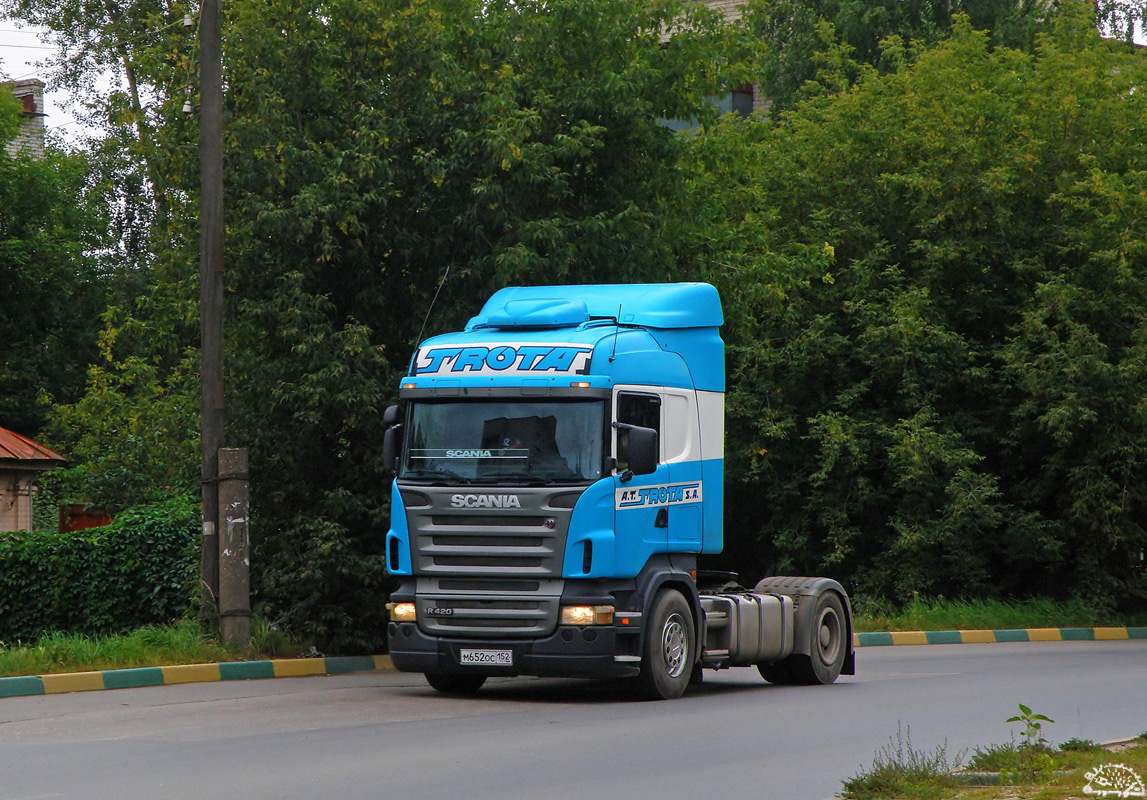 Нижегородская область, № М 652 ОС 152 — Scania ('2004) R420
