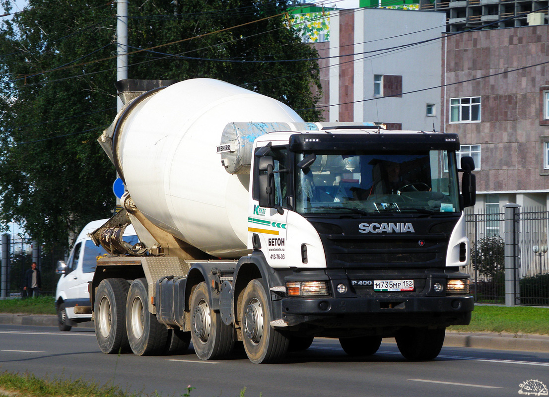 Нижегородская область, № М 735 МР 152 — Scania ('2011) P400
