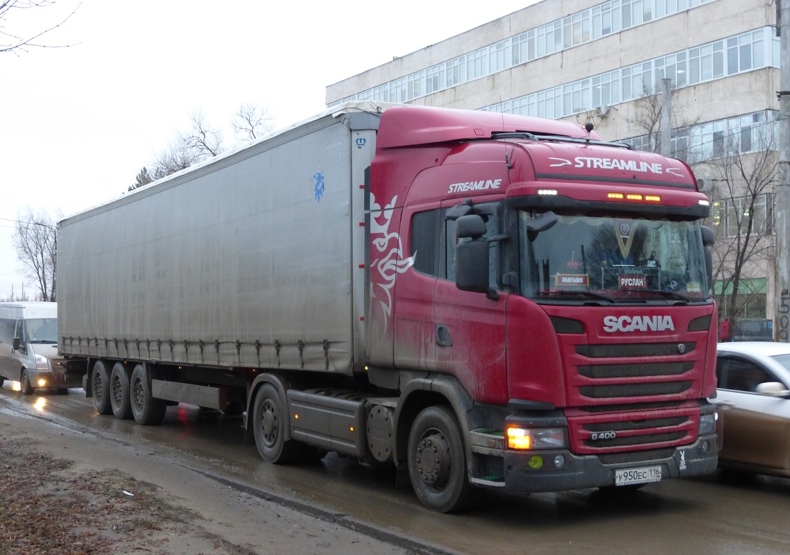 Татарстан, № У 950 ЕС 116 — Scania ('2009) G400