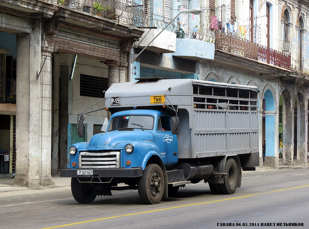 Куба, № P 107 847 — Chevrolet (общая модель)