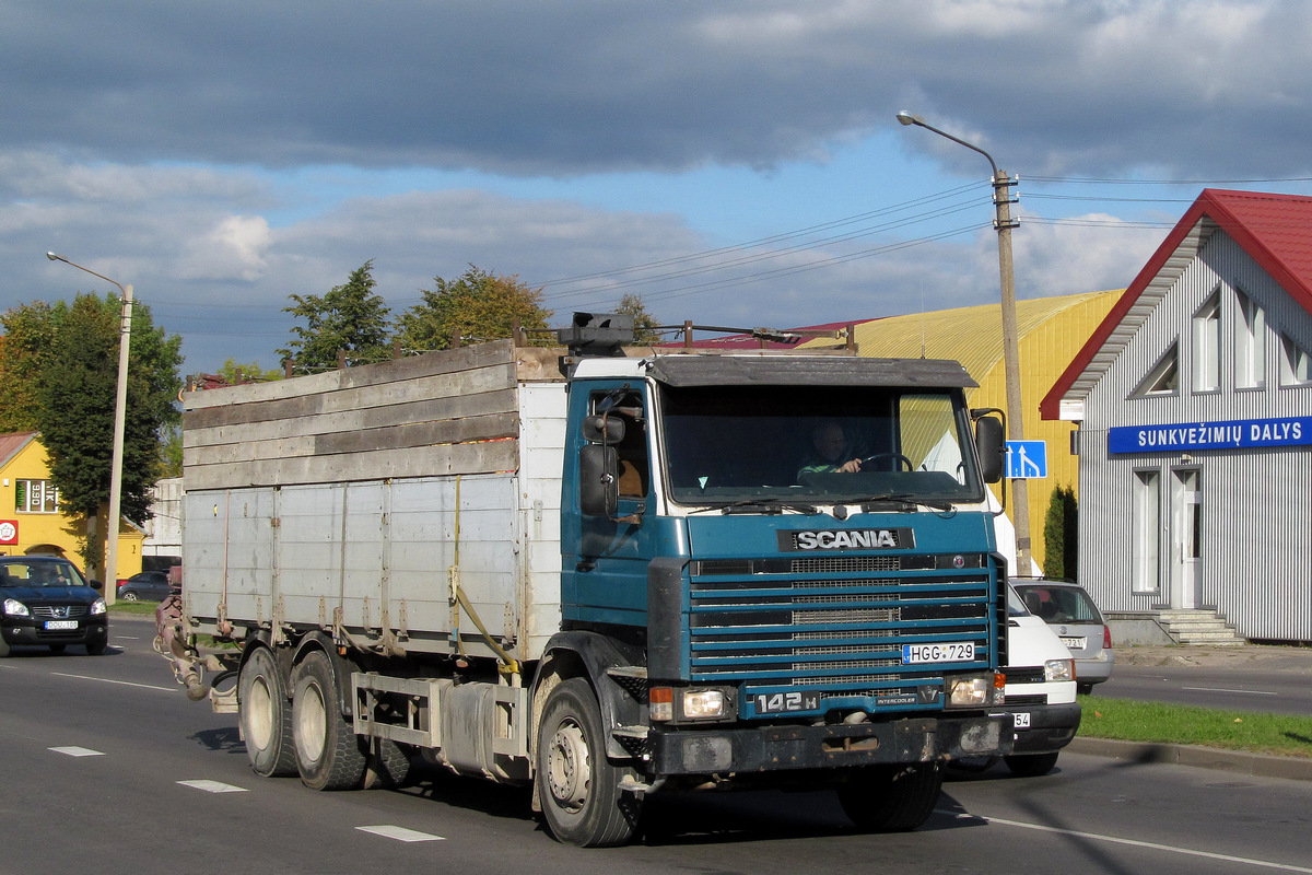 Литва, № HGG 729 — Scania (II) R142H