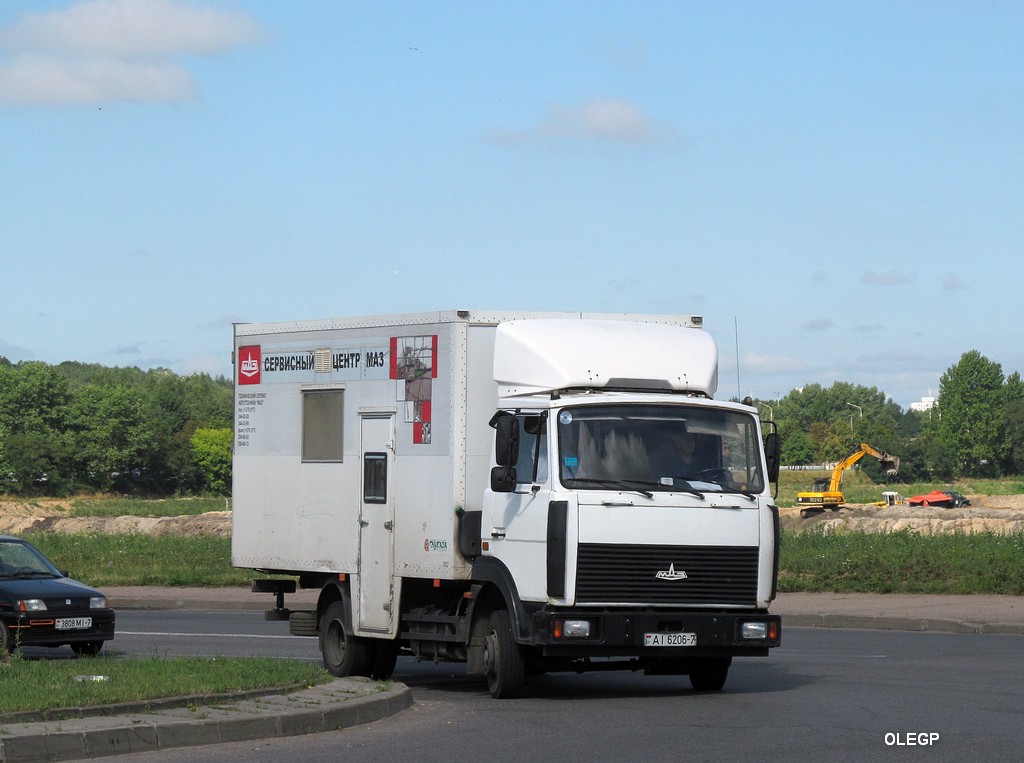 Минск, № АІ 6206-7 — МАЗ-4370 (общая модель)
