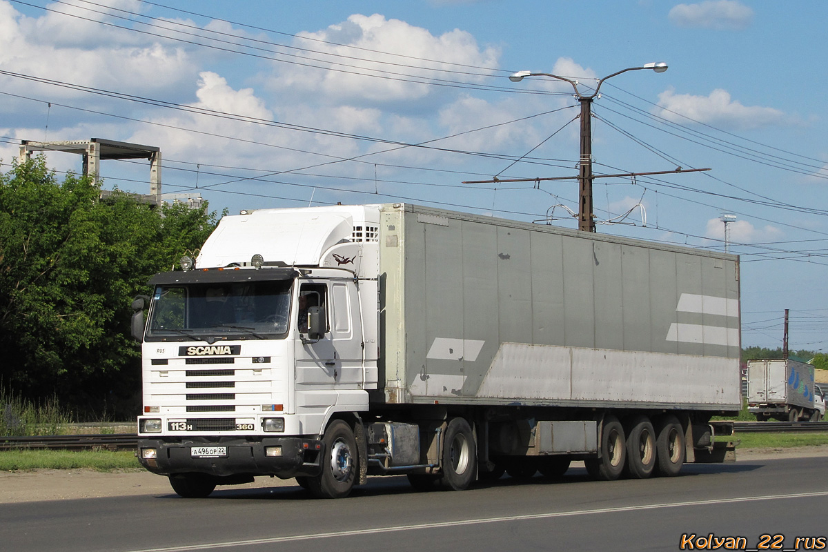 Алтайский край, № А 496 ОР 22 — Scania (III) R113H