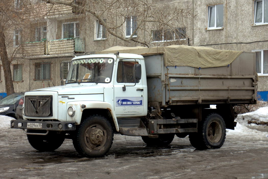 Омская область, № Н 029 КК 55 — ГАЗ-3309