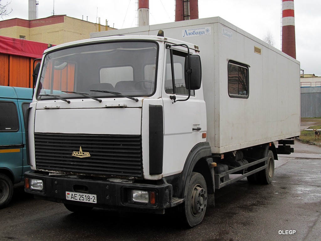 Витебская область, № АЕ 2518-2 — МАЗ-4370 (общая модель)