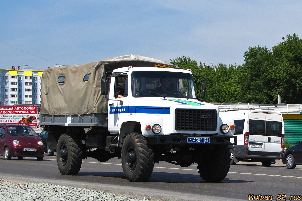 Алтайский край, № А 4501 22 — ГАЗ-3308 «Садко»