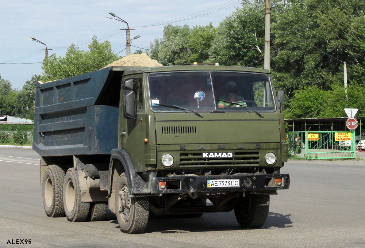 Днепропетровская область, № АЕ 7973 ЕС — КамАЗ-55111 (общая модель)