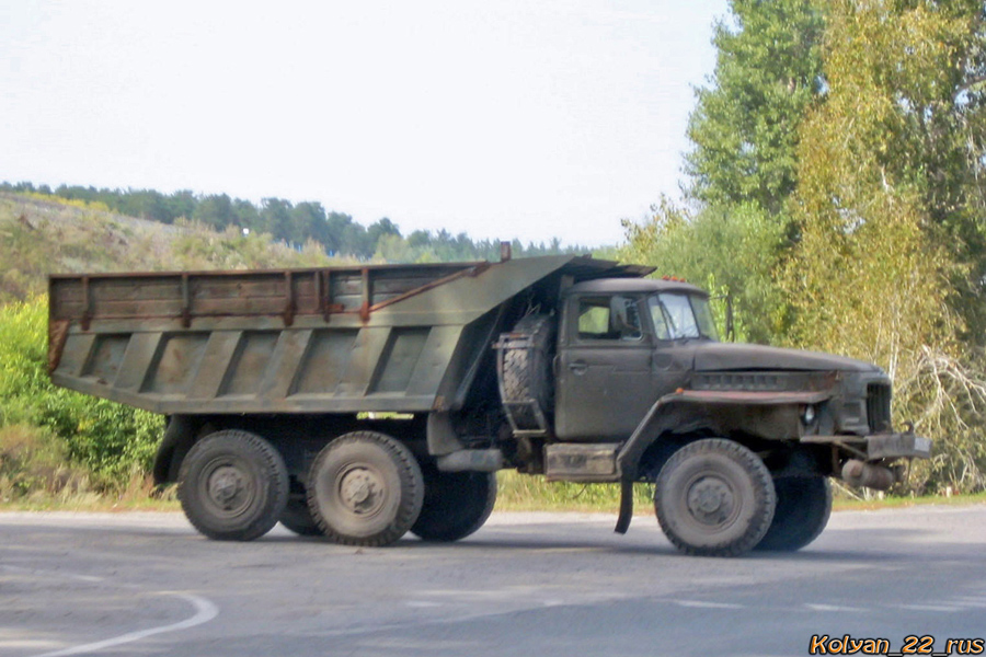 Алтайский край, № А 028 КА 22 — Урал-375 (общая модель)