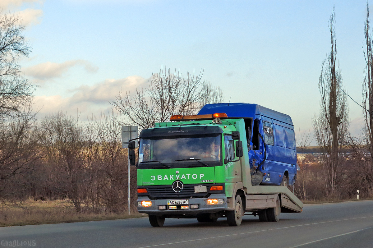 Крым, № АС 6266 АС — Mercedes-Benz Atego (общ.м)