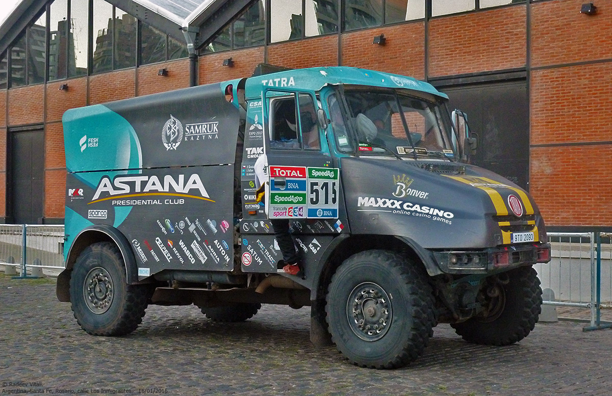 Чехия, № 9T0 2093 — Tatra (общая модель); Ралли Дакар (Аргентина)